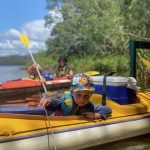 family kayak tour