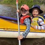 kids kayaking